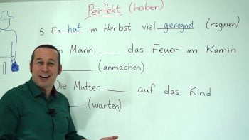 Almanca A2 INTENSIV Ders – 1 Perfekt (Haben) Almanca A2 INTENSIV İlk Ders